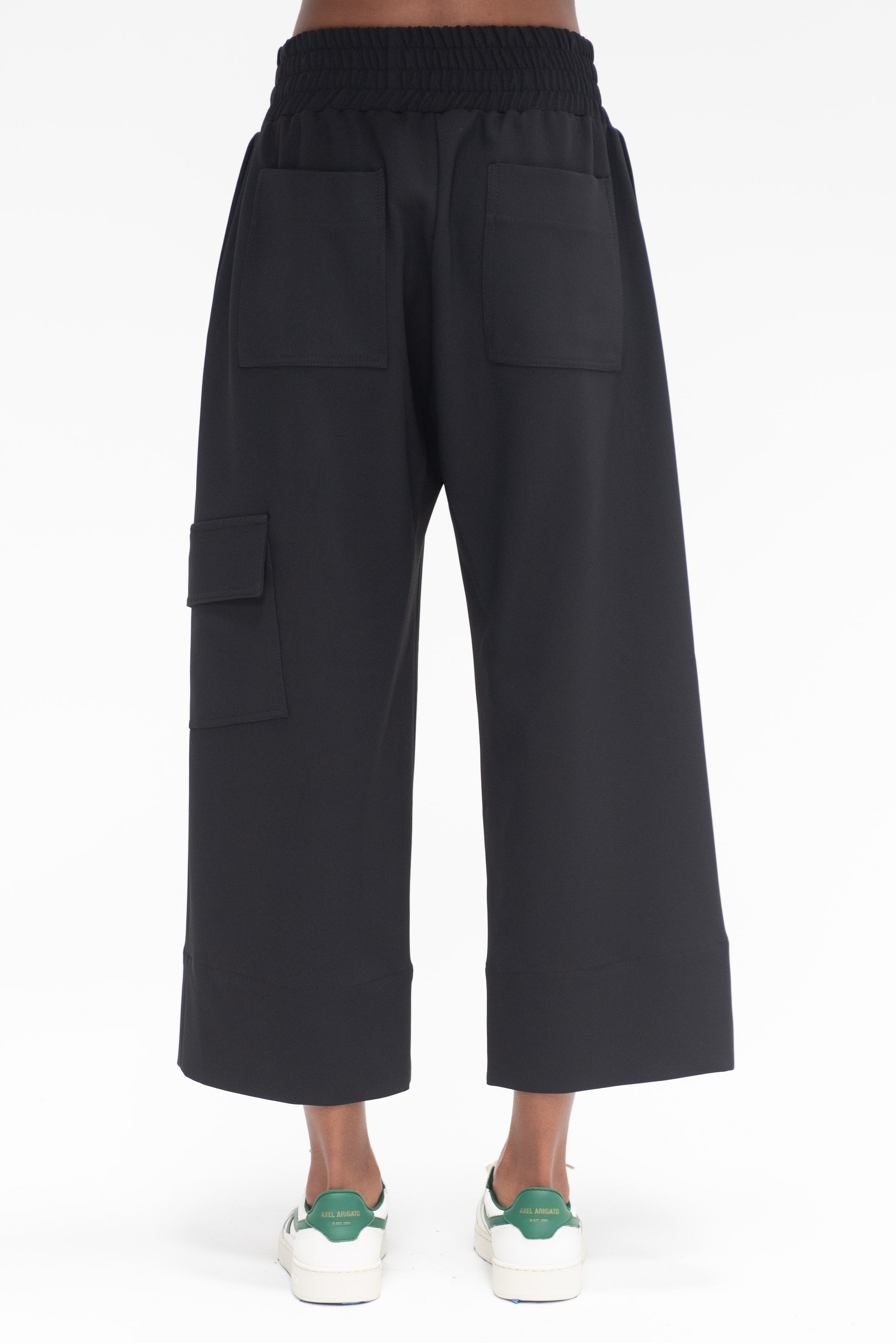 NOMIA DESIGN - Gathered Culottes, Black