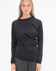 ODEEH - Merino Extrafine Pullover, Charcoal