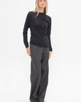 ODEEH - Merino Extrafine Pullover, Charcoal