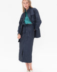 ODEEH - Coat, Navy