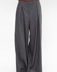 Super Light Wool Pants, Charcoal