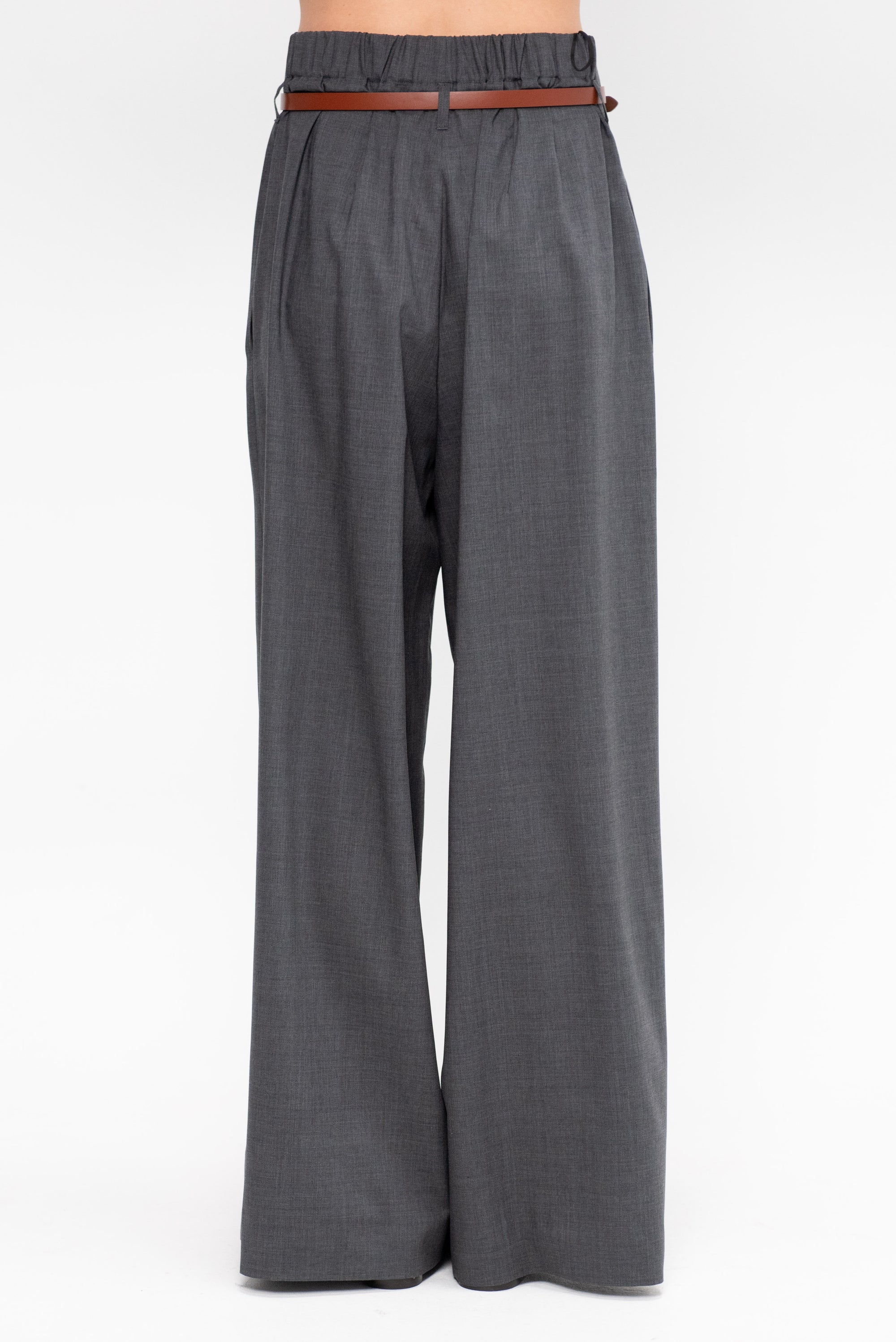 Super Light Wool Pants, Charcoal