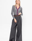 Super Light Wool Pants, Charcoal