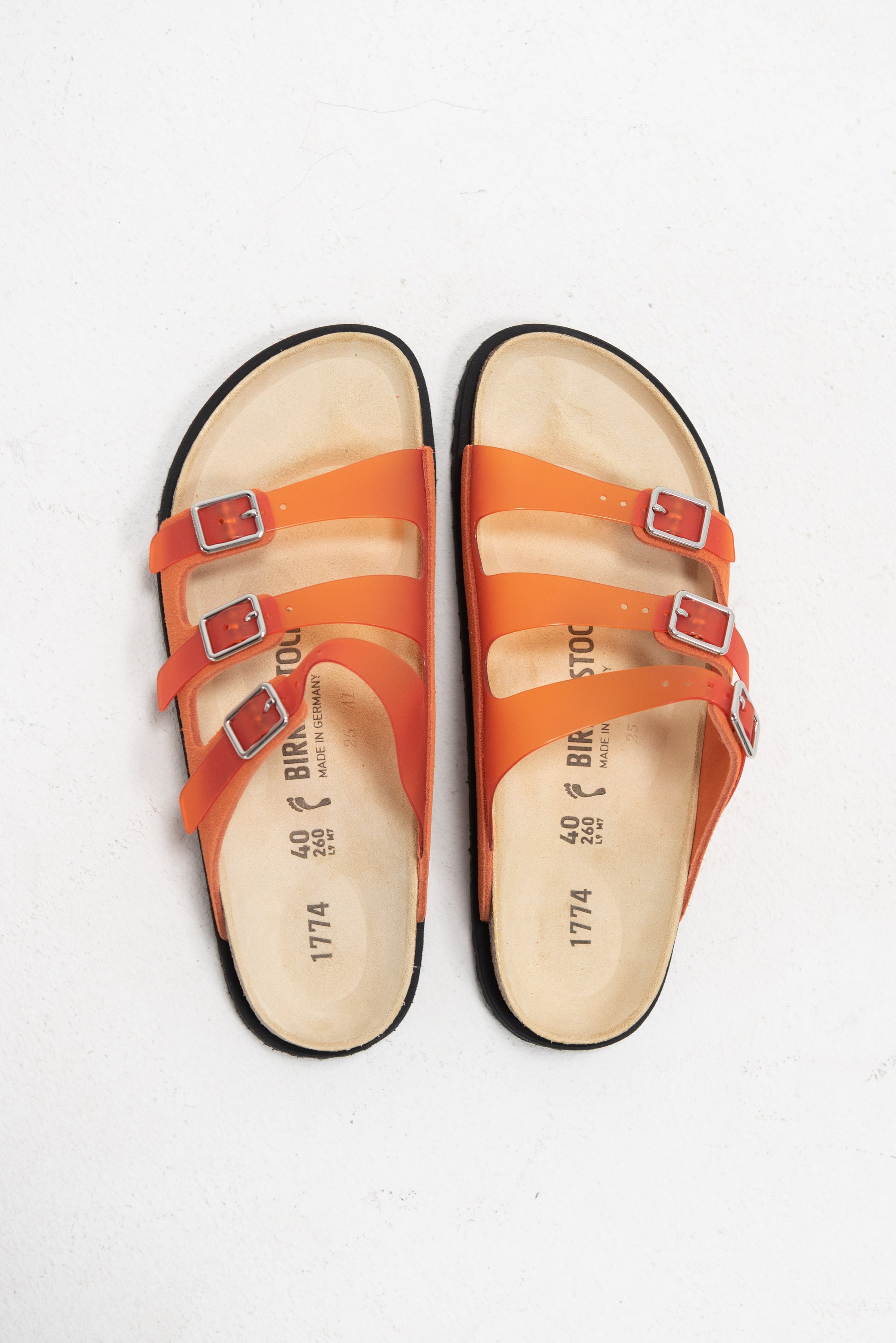 BIRKENSTOCK 1774 - Florida Milky PVC, Vibrant Orange