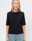 Parker T-shirt, Black