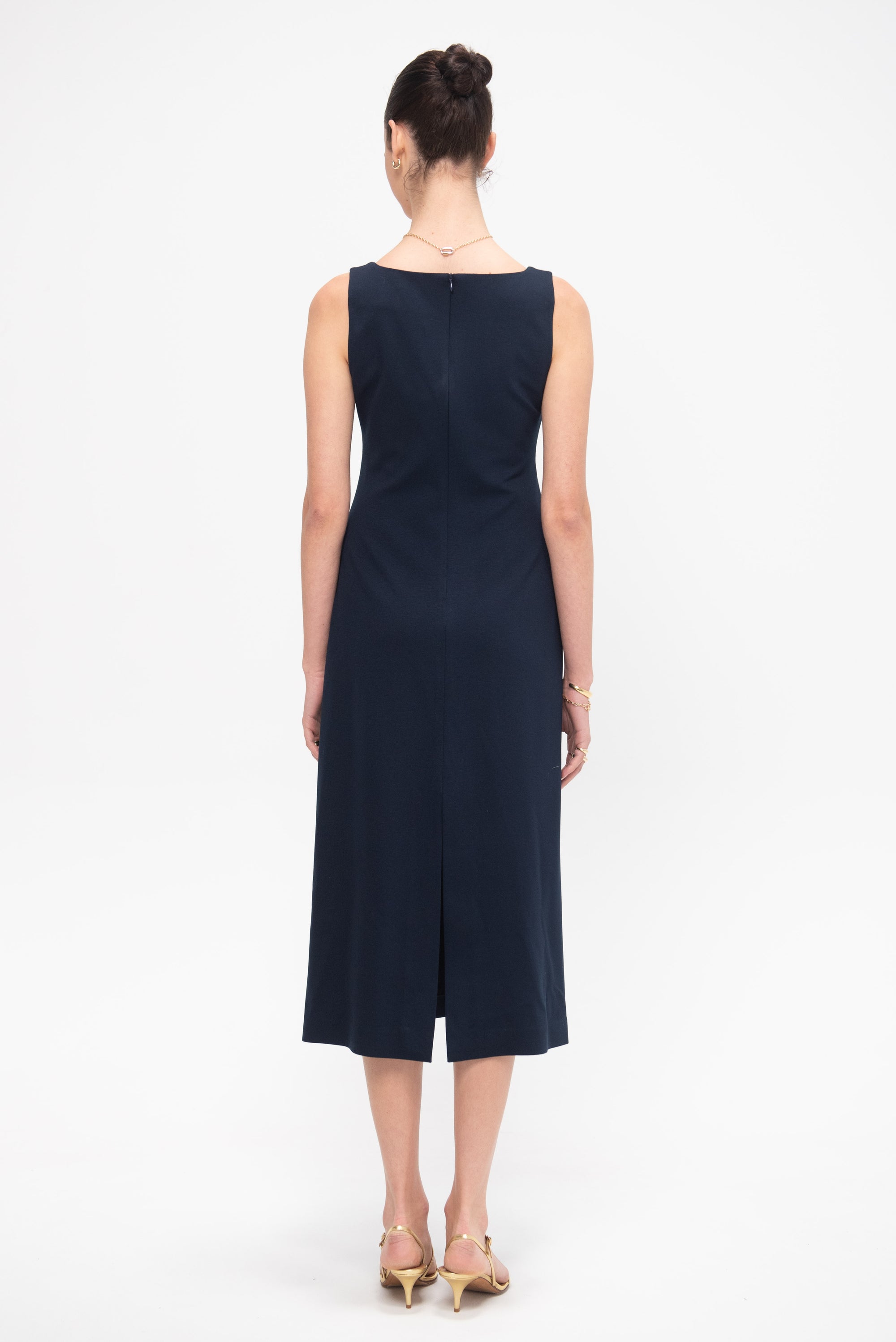 Allora Dress, Navy