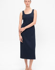 Allora Dress, Navy