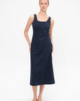 Allora Dress, Navy