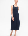 Allora Dress, Navy