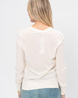 Franca Sweater, Ivory