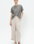 Canvas Yarn Dyed Pants, Natural