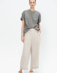 Canvas Yarn Dyed Pants, Natural