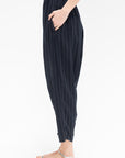 Tencel Dobby Sarrouel Pants, Charcoal