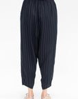 Tencel Dobby Sarrouel Pants, Charcoal