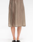 Bemberg Taffeta Slip Under Skirt, Khaki