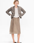 Bemberg Taffeta Slip Under Skirt, Khaki