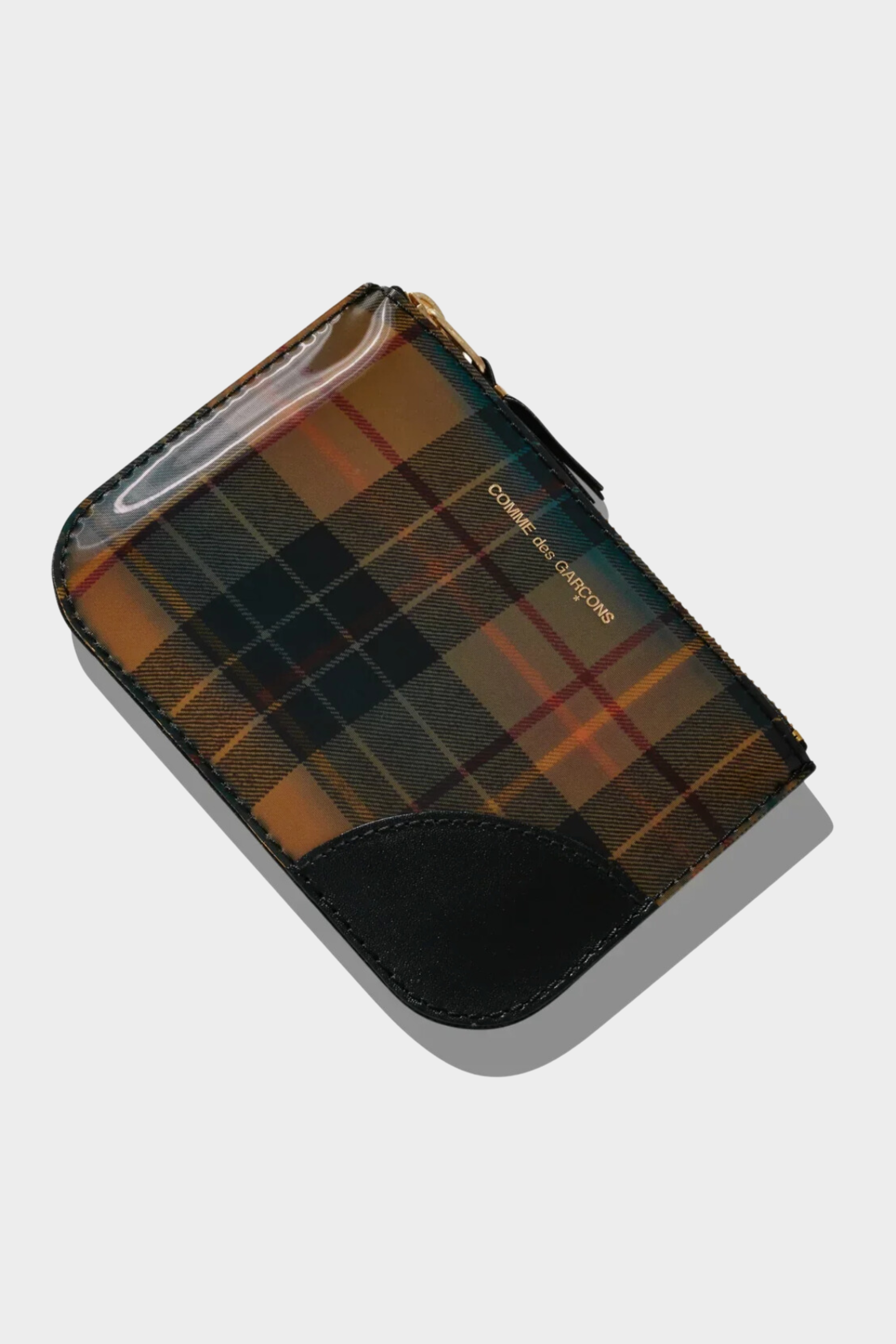 COMME DES GARÇONS WALLET - Lenticular Tartan Series, Yellow & Green