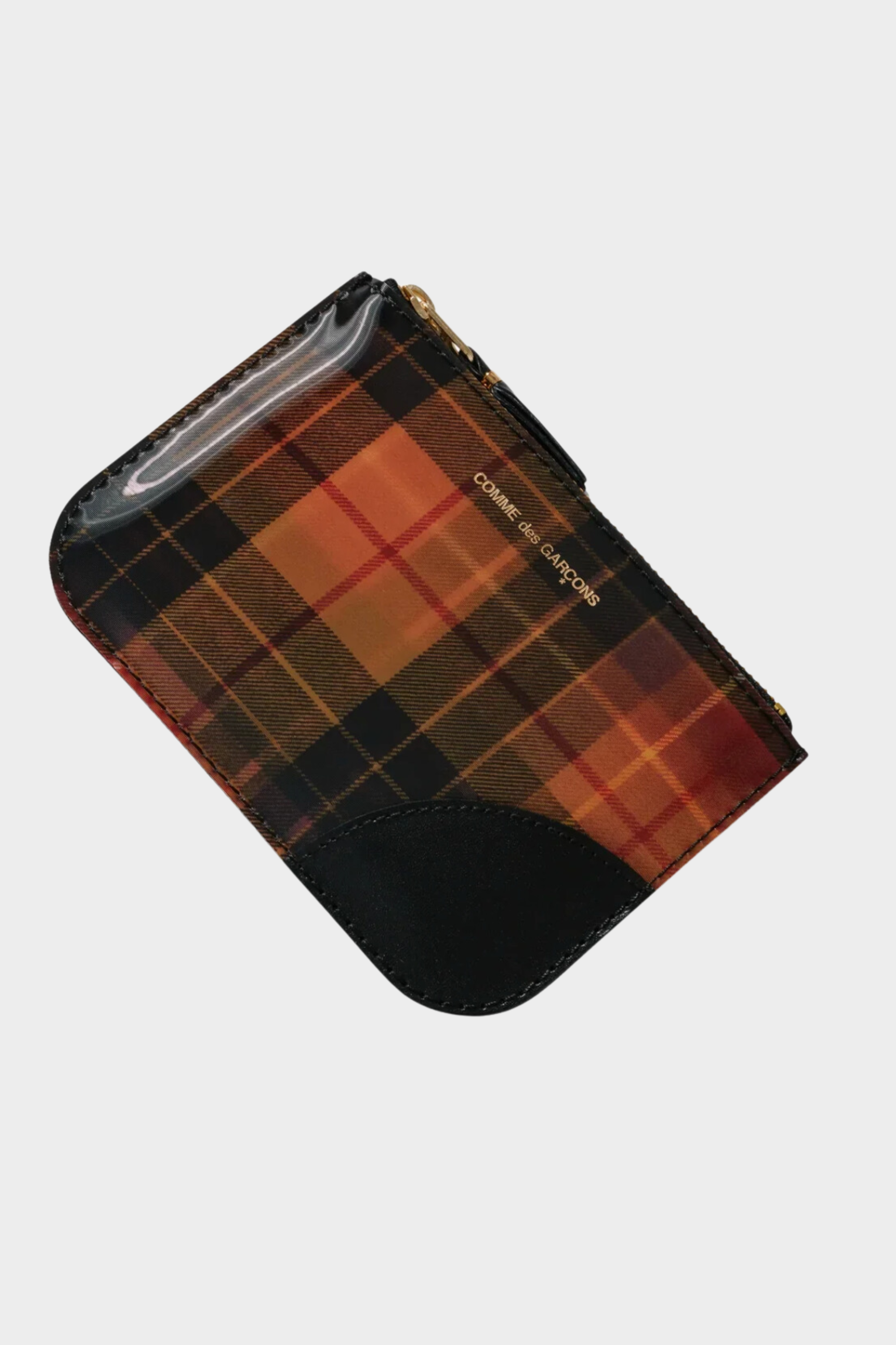 COMME DES GARÇONS WALLET - Lenticular Tartan Series, Red &amp; Yellow