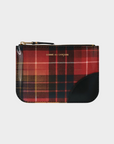 COMME DES GARÇONS WALLET - Lenticular Tartan Series, Red & Yellow