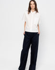 Trousers, Blue-Black