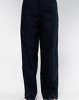 Trousers, Blue-Black