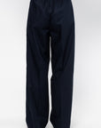 Trousers, Blue-Black