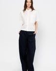 Trousers, Blue-Black