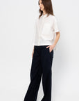 Trousers, Blue-Black