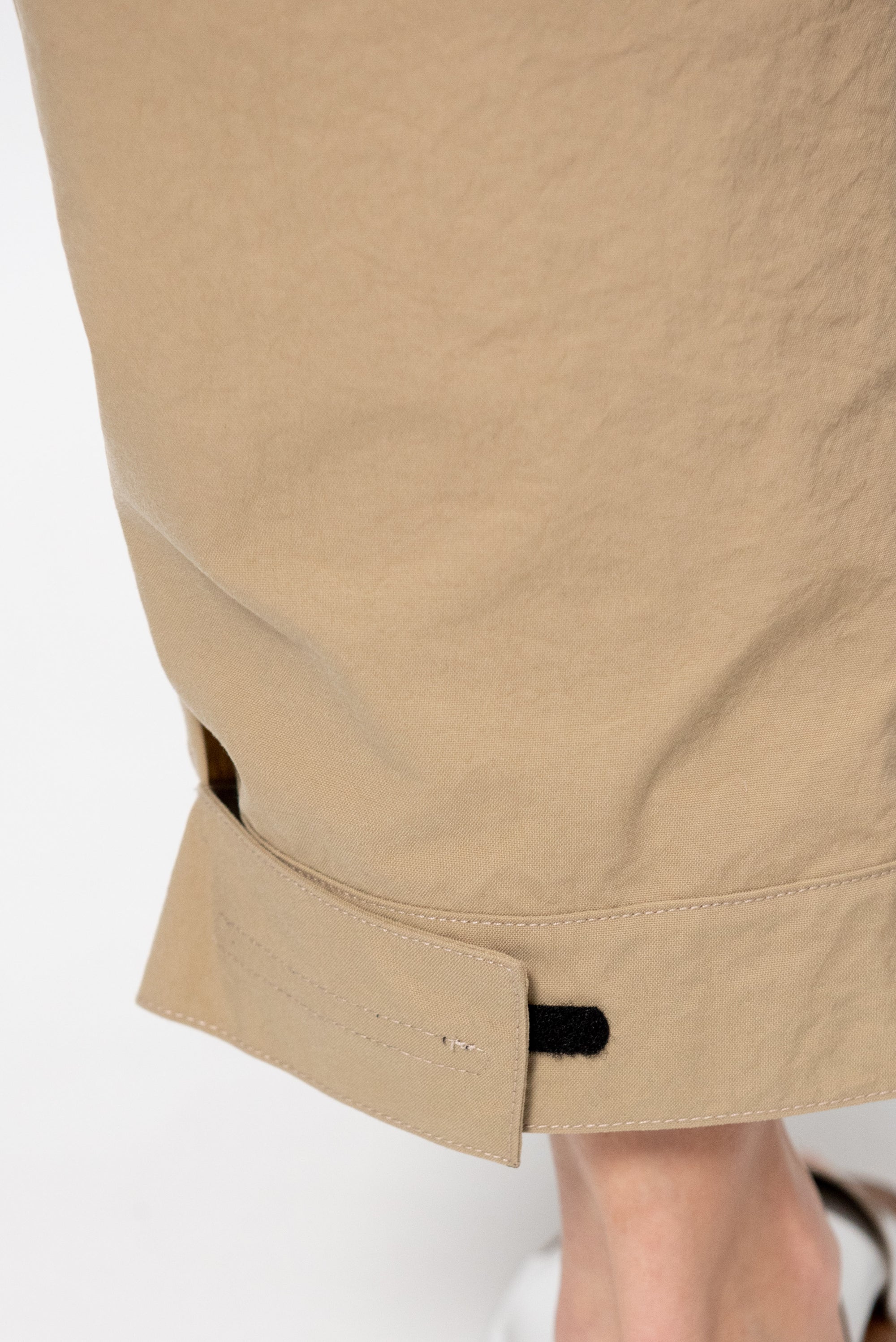 Elasticated Technical Panama Pants, Sand