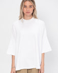 Wide Sleeved T-Shirt, Optic White