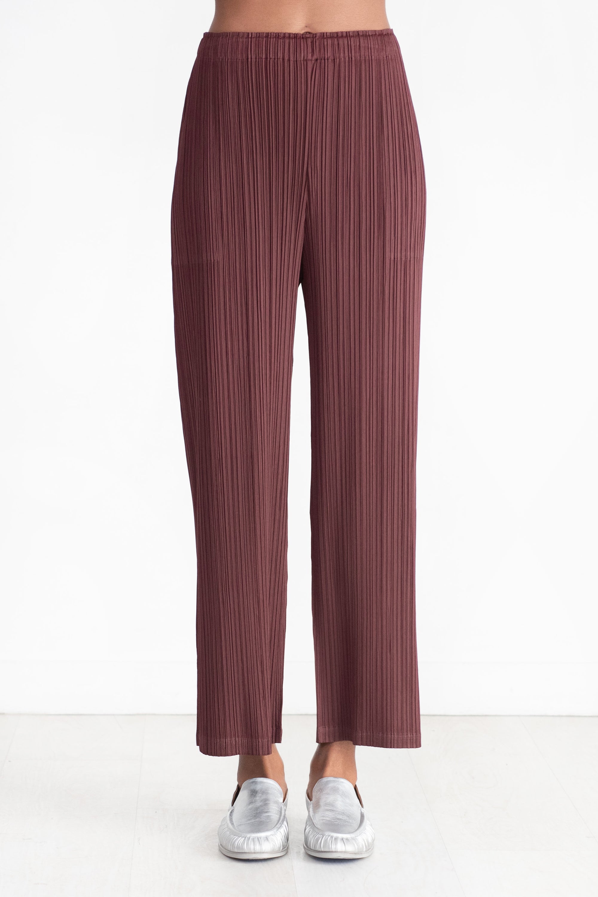 Pleats Please Issey MIyake Monthly Colors: February Pant