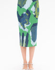 PLEATS PLEASE BY ISSEY MIYAKE - Meteorite Skirt, Green