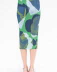 PLEATS PLEASE BY ISSEY MIYAKE - Meteorite Skirt, Green