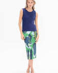 PLEATS PLEASE BY ISSEY MIYAKE - Meteorite Skirt, Green