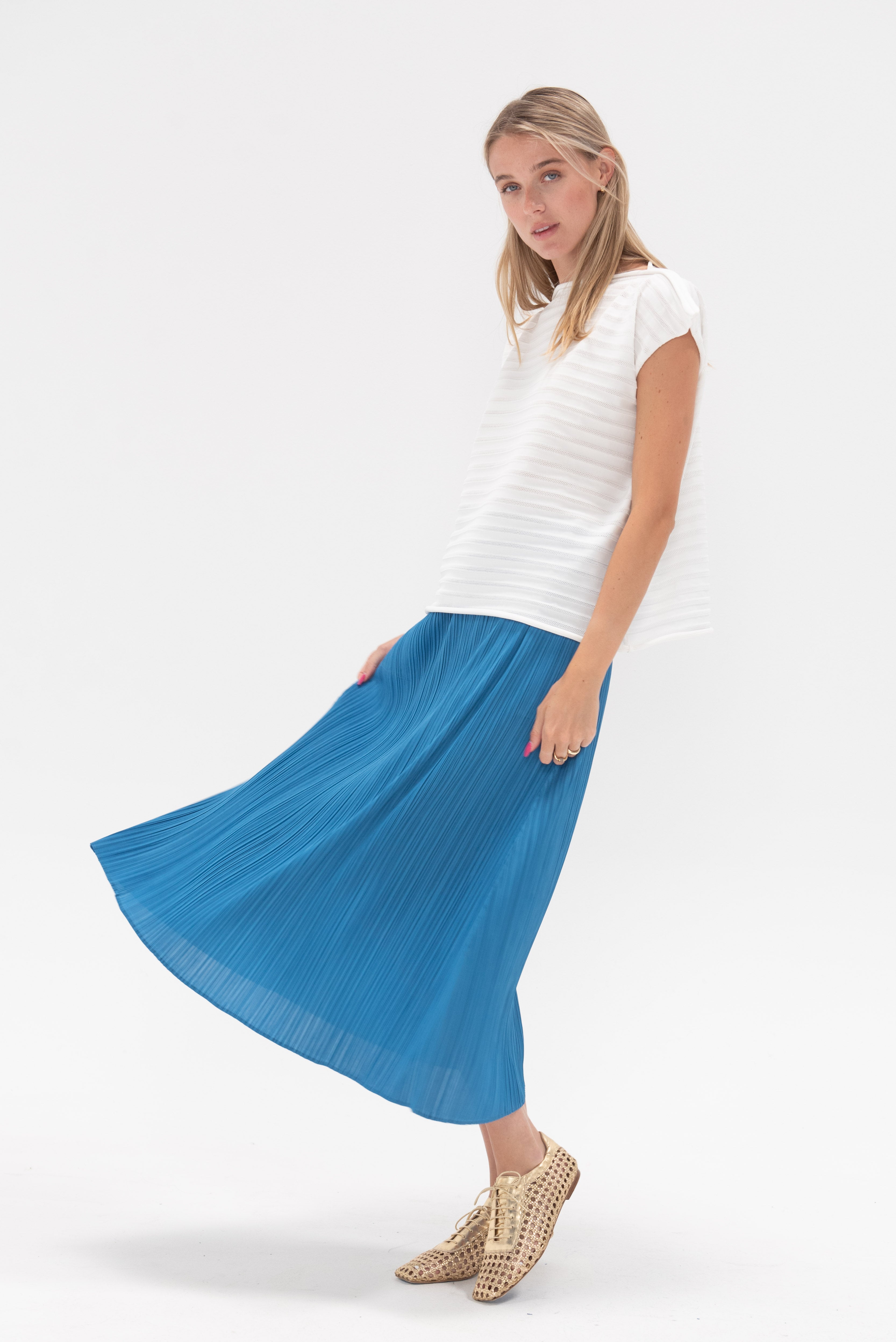 Pleats Please Issey Miyake Monthly Colors: June Skirt