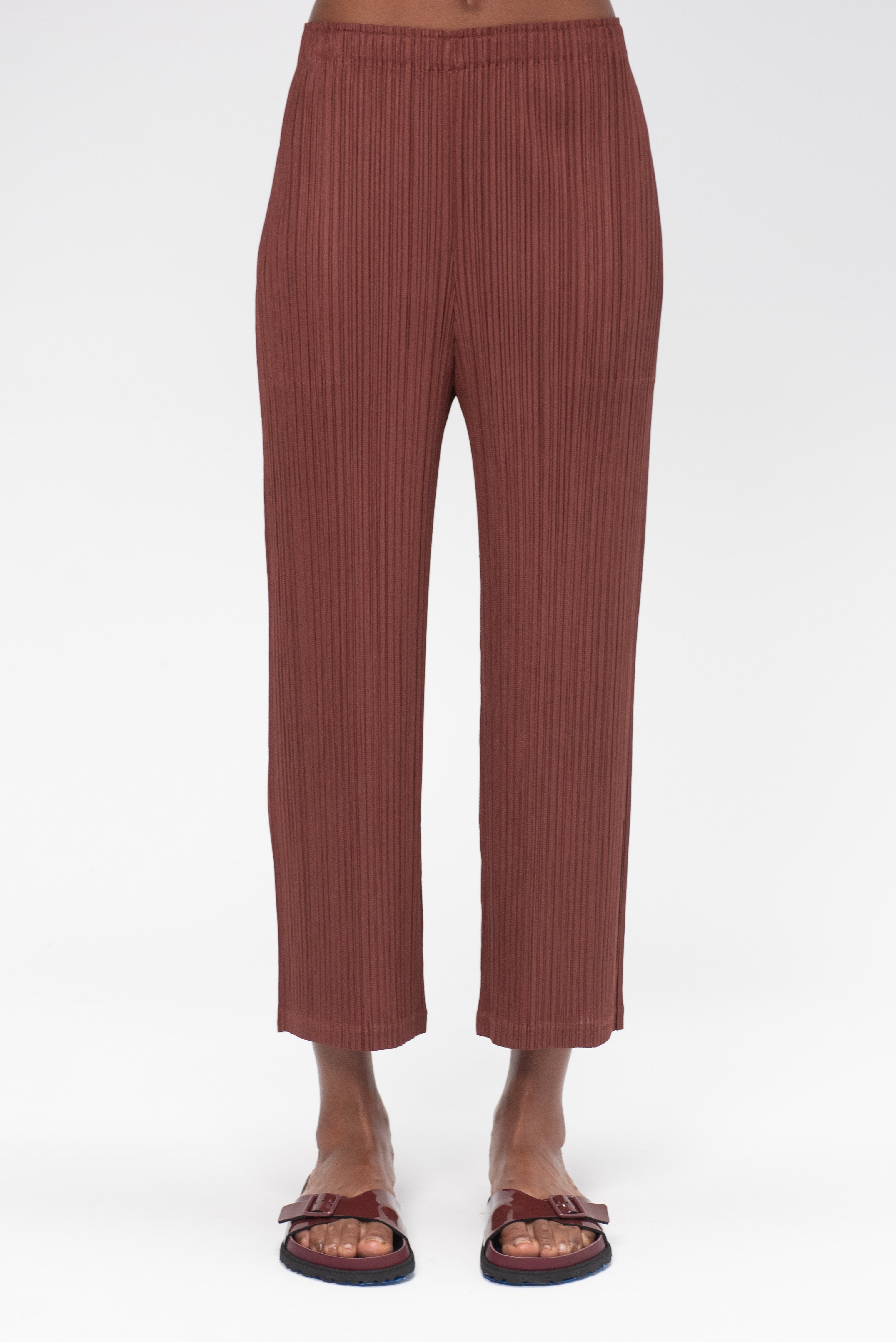 Pleats Please by Issey Miyake Thicker Bottoms 2 Pants, Brown – Kick Pleat