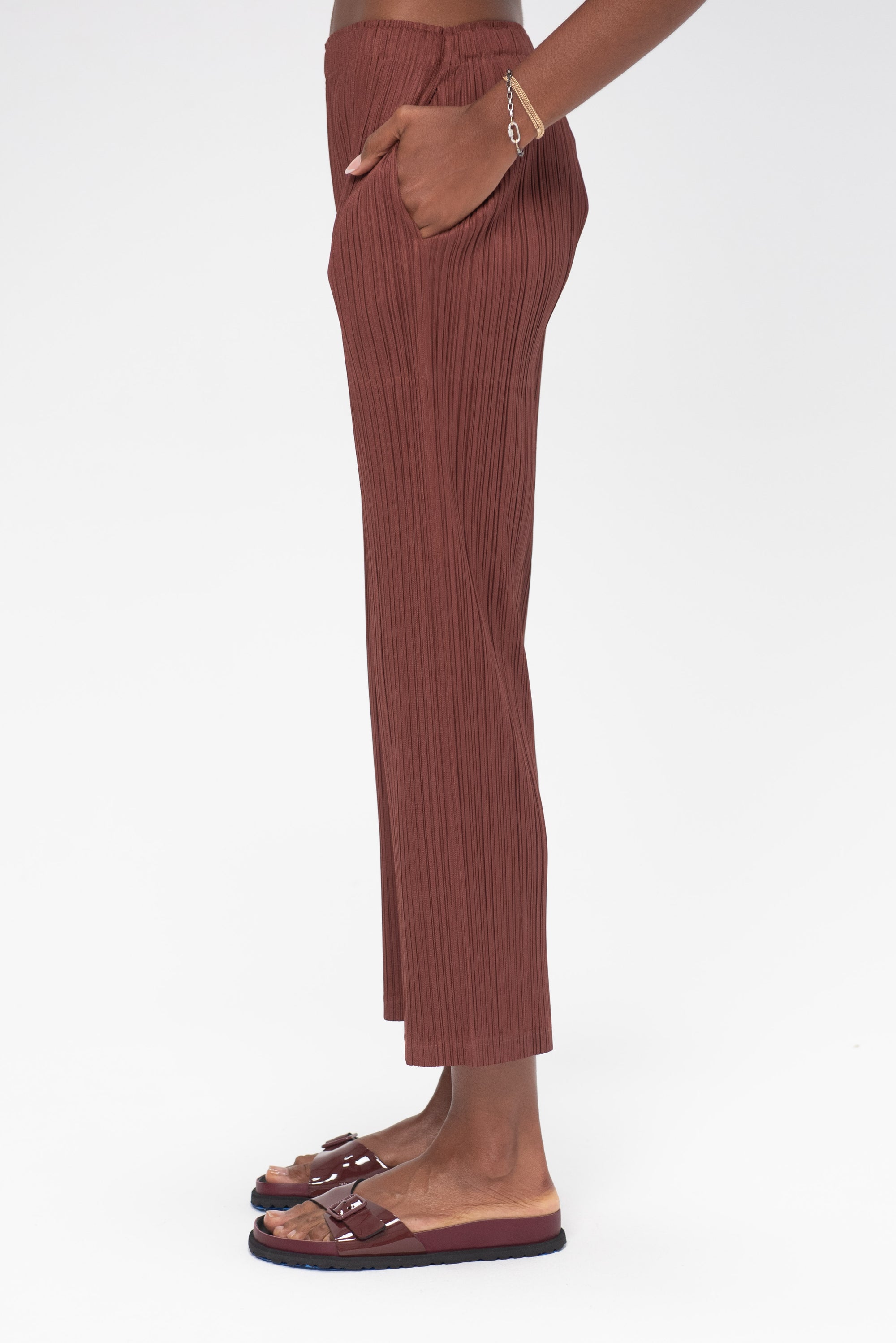 PLEATS PLEASE BY ISSEY MIYAKE - Thicker Bottoms 2 Pants, Brown