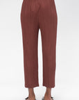 PLEATS PLEASE BY ISSEY MIYAKE - Thicker Bottoms 2 Pants, Brown