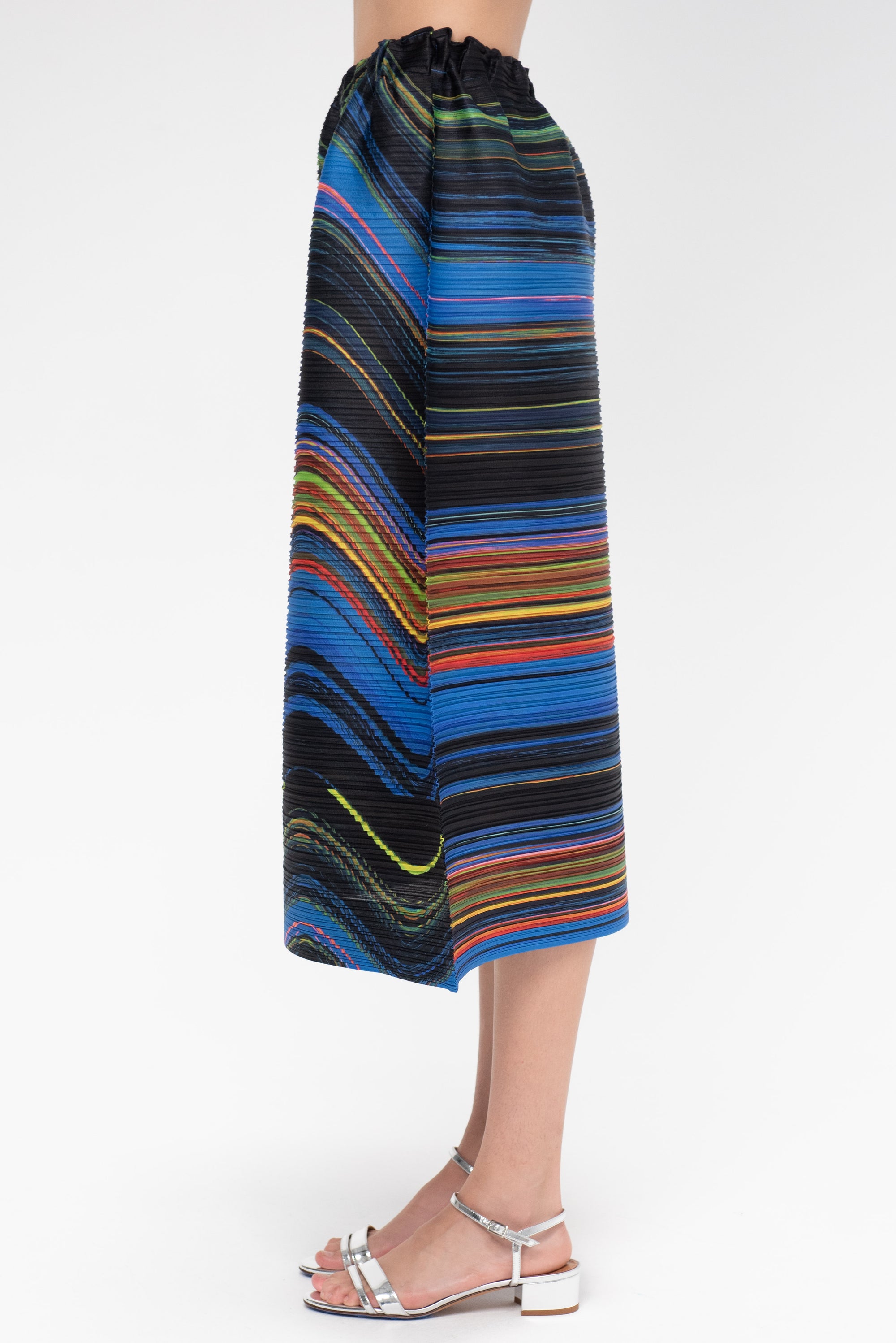 PLEATS PLEASE BY ISSEY MIYAKE - Warp Skirt, Black