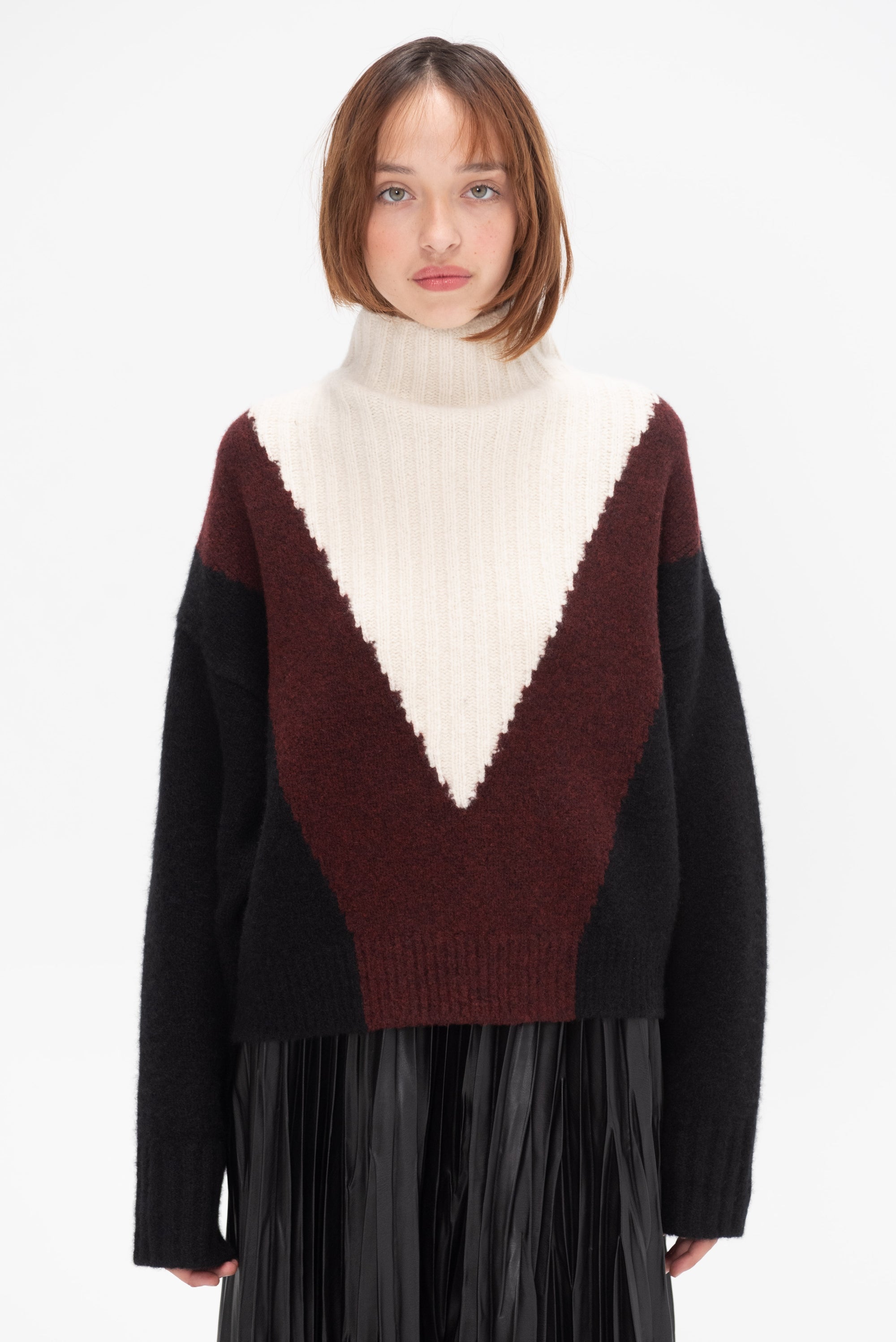 PROENZA SCHOULER - Alma Sweater, Red Multi