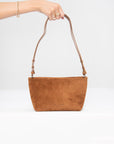 PROENZA SCHOULER - Bond Bag in Suede, Saddle