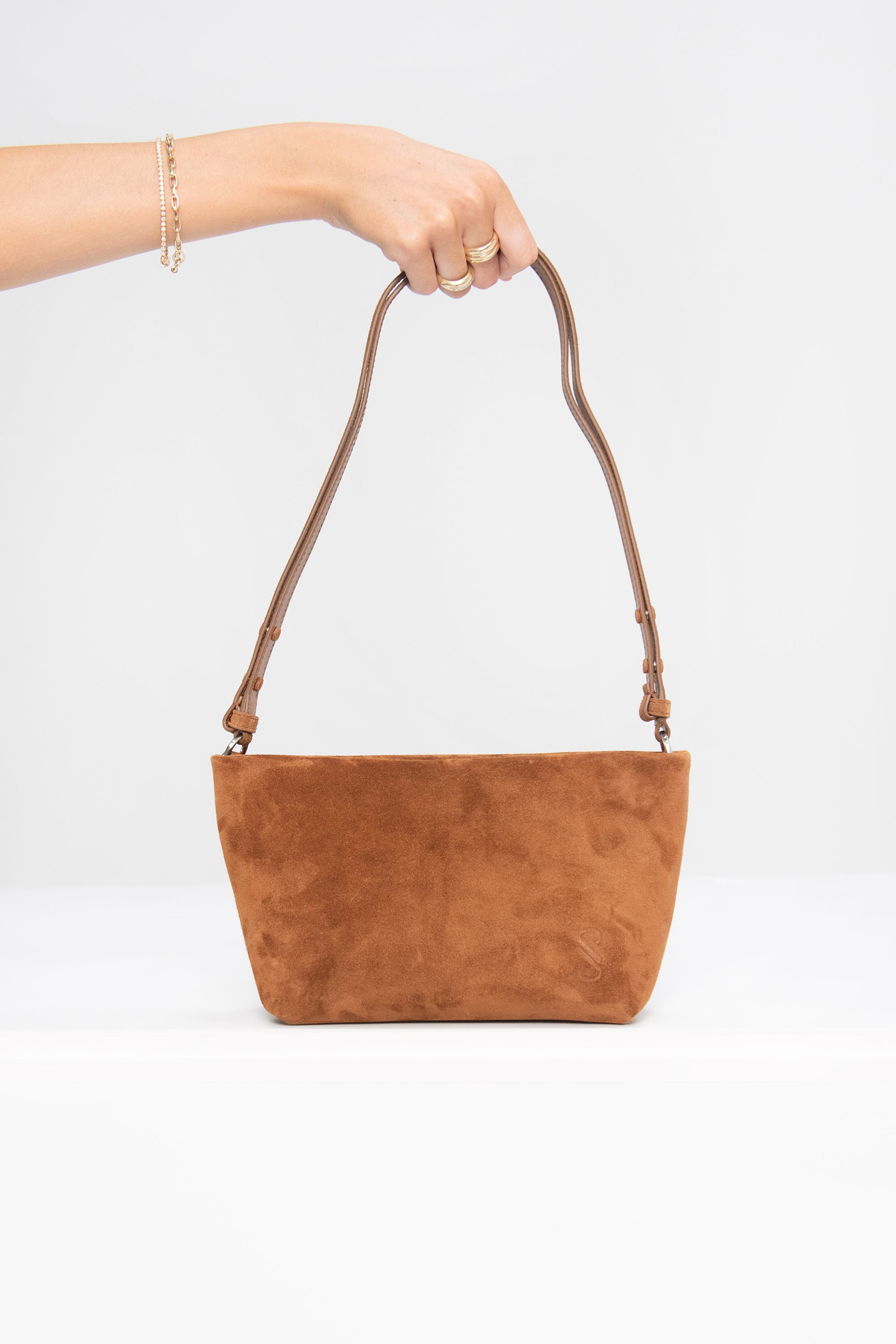 PROENZA SCHOULER - Bond Bag in Suede, Saddle