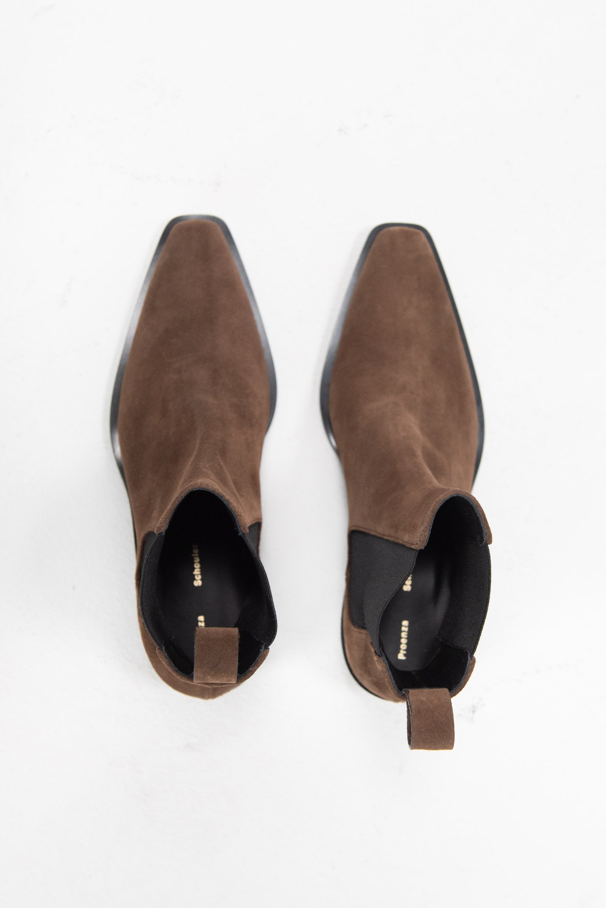 proenza schouler - Bronco Chelsea Boots, Dark Brown