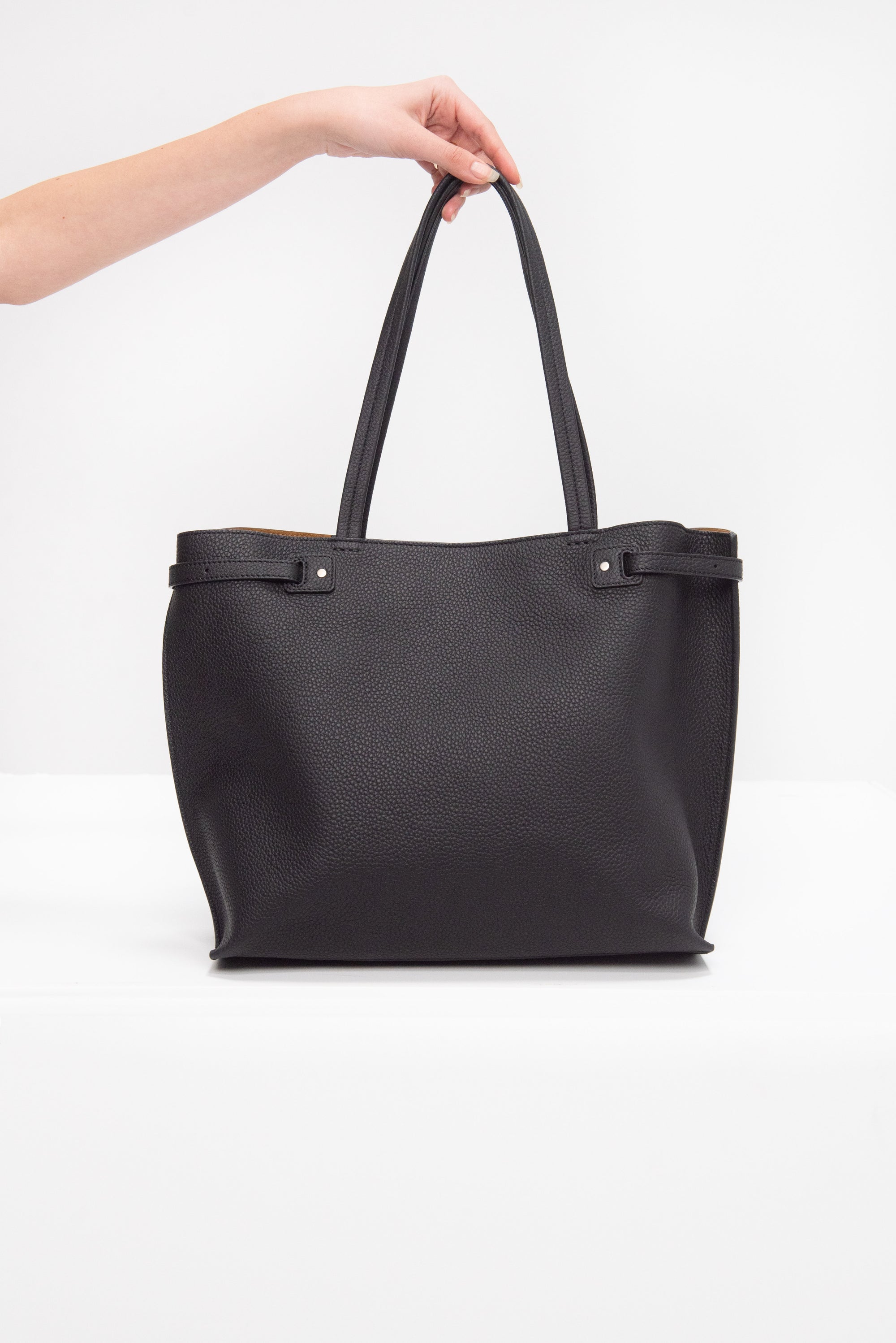 Days Tote in Pebbled Calf