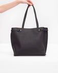 Days Tote in Pebbled Calf