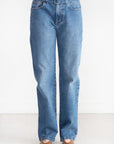 Proenza Schouler White Label - Ellsworth Jean, Medium Blue
