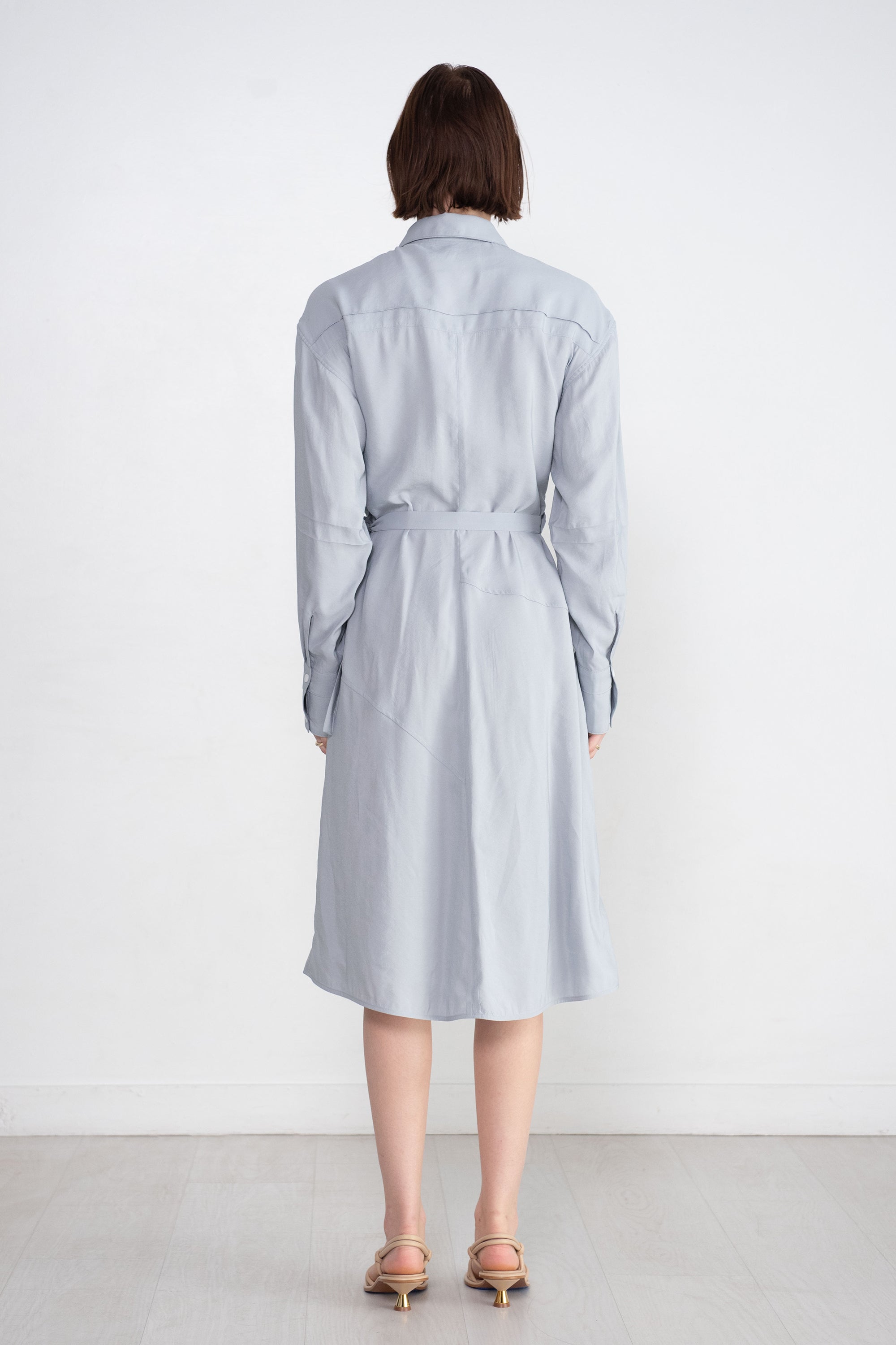 proenza schouler - Olympia Dress, Steel