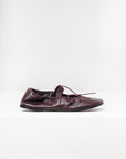 Glove Mary Jane Ballet Flats, Oxblood