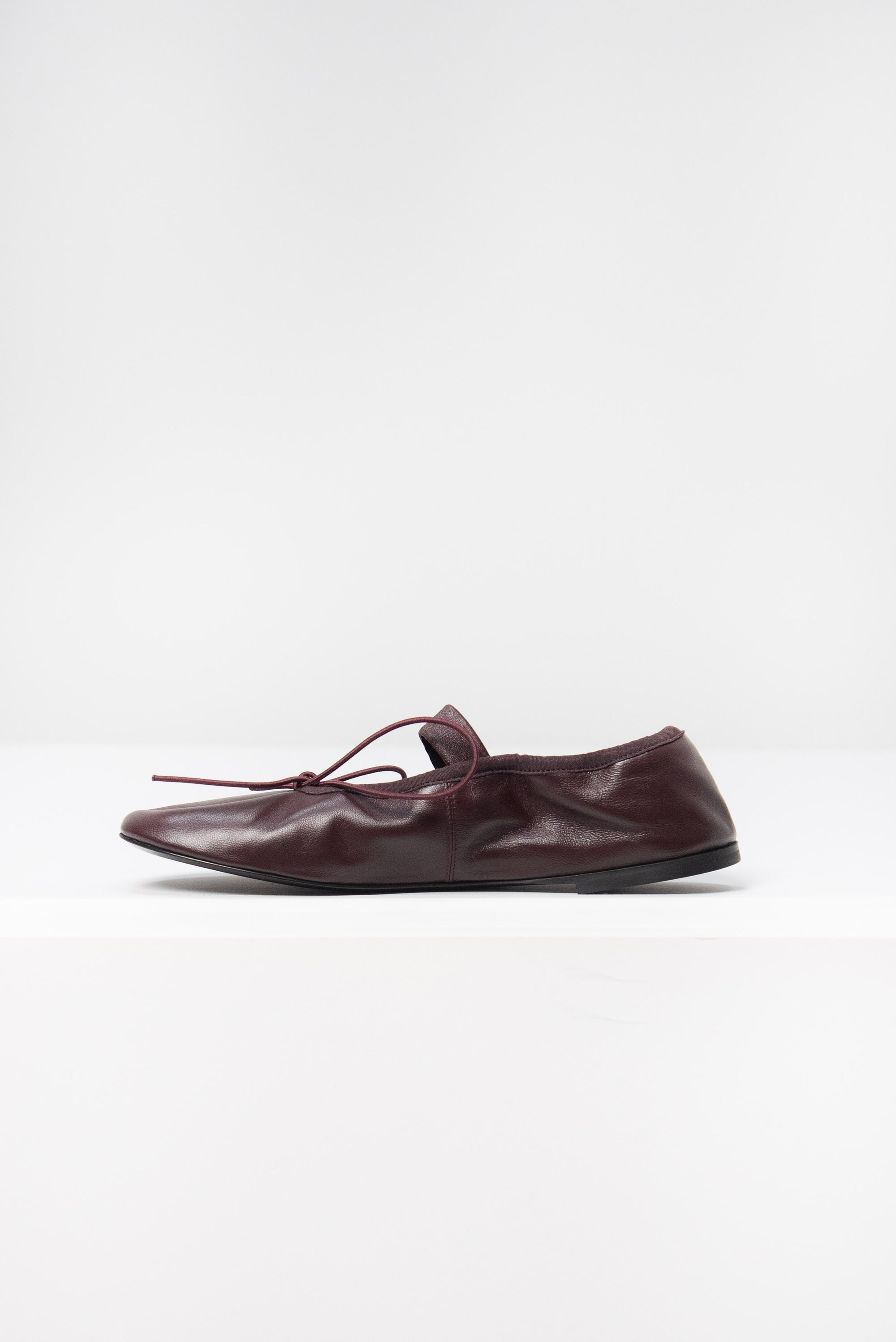 Glove Mary Jane Ballet Flats, Oxblood