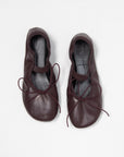 Glove Mary Jane Ballet Flats, Oxblood